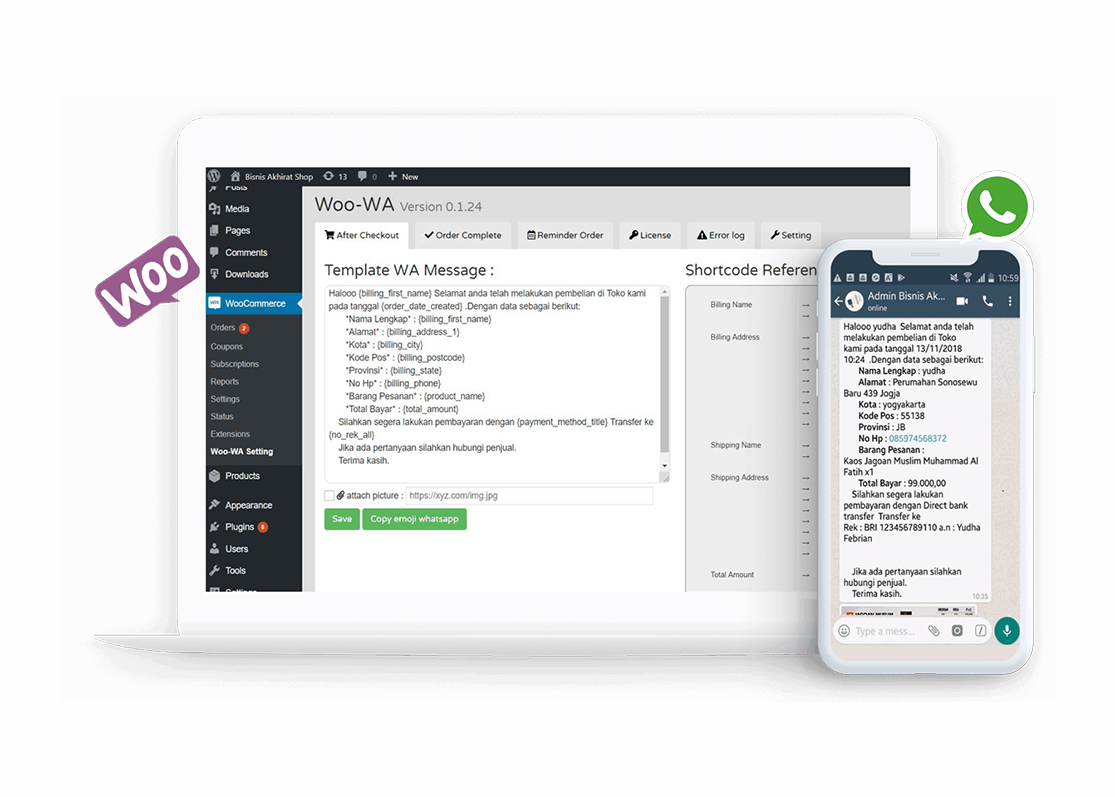 Notifikasi Update Plugin WP GroqPress